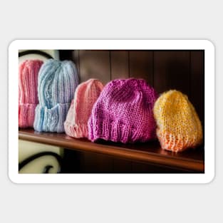 Knitted Baby Hats 5 Sticker